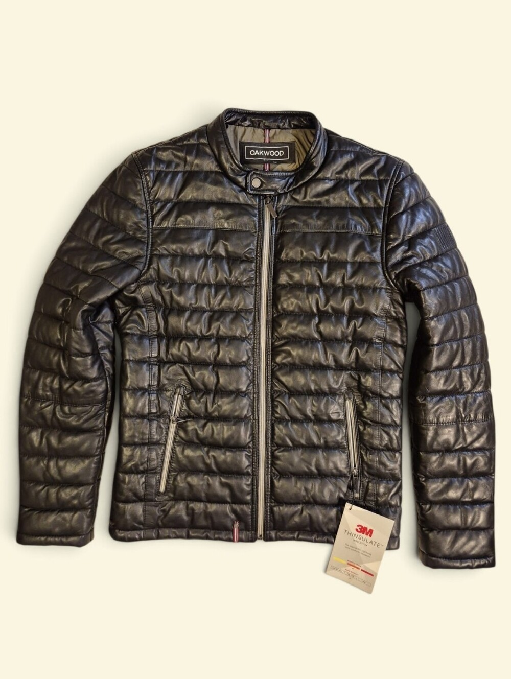 Oakwood Julien Men's Leather Puffer Jacket